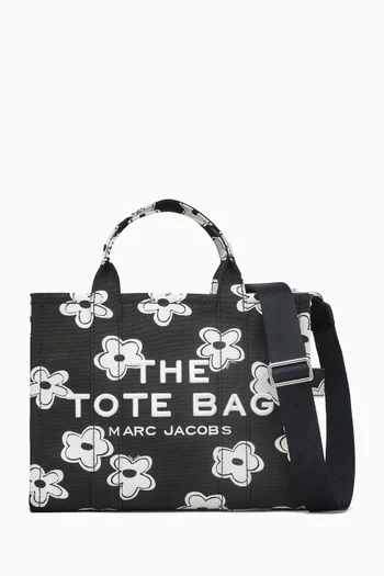 The Medium Daisy Tote Bag in Canvas