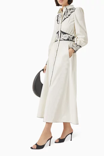 Mariposa Embroidered Dress