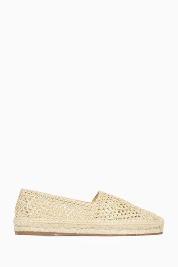 Isla Espadrilles in Crochet Rayon