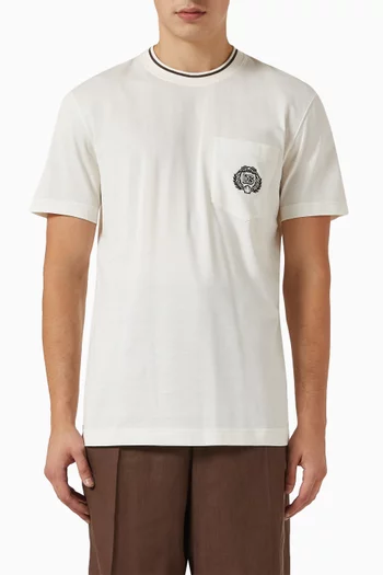 Logo T-shirt in Cotton