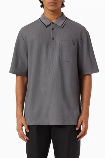 Polo Shirt in Cotton Piqué
