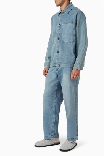 Loose Fit Jeans in Denim