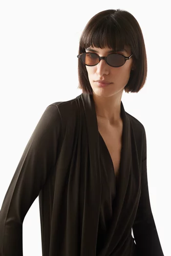 نظارة شمسية نور بإطار أسيتات