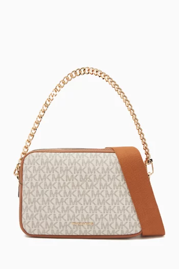 Medium Bryant Camera Bag in Logo Canvas