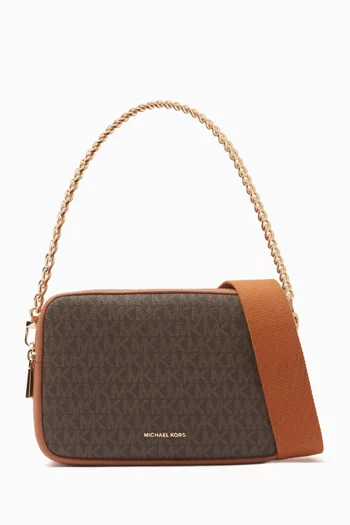 Medium Bryant Camera Bag in Logo Canvas