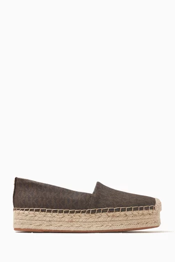 Lynn Espadrilles in Logo Canvas