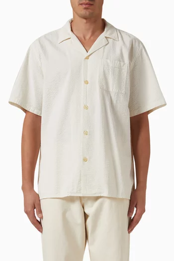 Hush Shirt in Seersucker Fabric