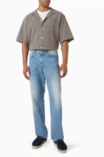 Hush Checked Shirt in Organic-cotton