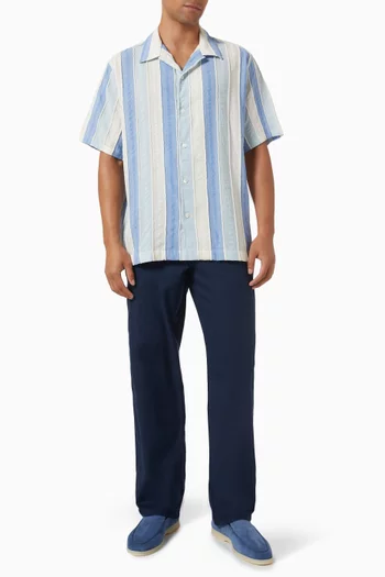 Peer Jacquard Shirt in Organic-cotton
