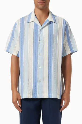 Peer Jacquard Shirt in Organic-cotton