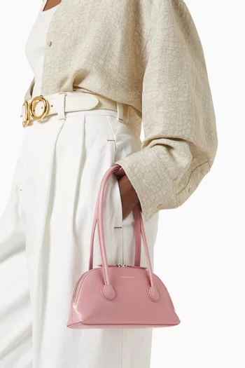 Bessette Shoulder Bag in Crinkled Leather