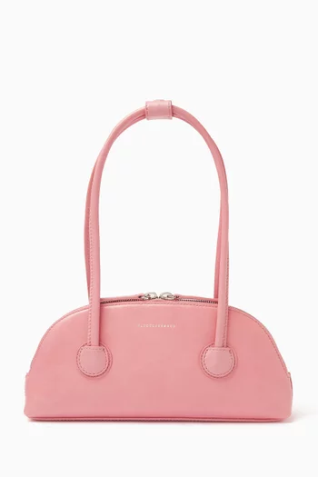 Bessette Shoulder Bag in Crinkled Leather