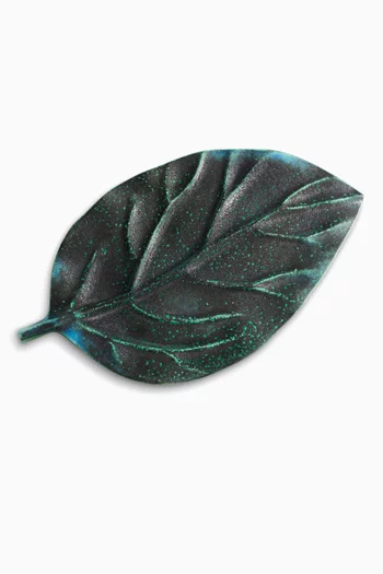 Large Cenote Leaf Platter