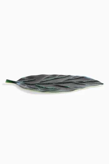 Large Cenote Leaf Platter