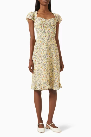 Rosi Printed Midi Dress
