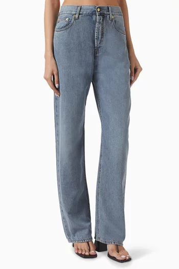 Gale Relaxed-fit Jeans in Tencel Denim