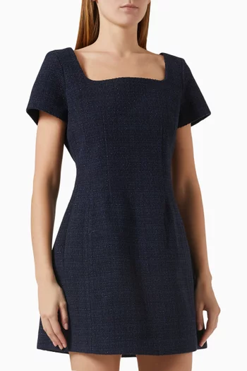 Reflorita Mini Dress in Tweed