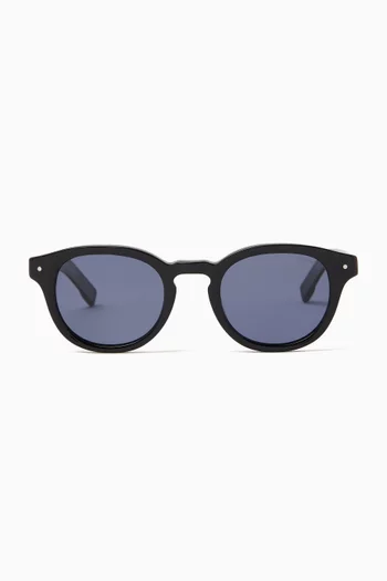 Riley D-frame Sunglasses in Acetate