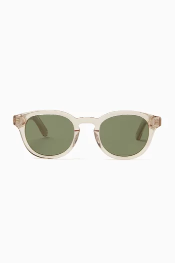 Riley D-frame Sunglasses in Acetate