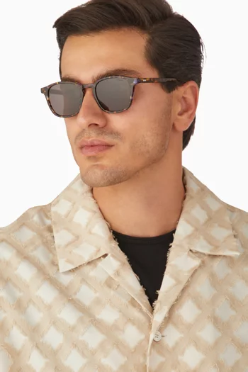 Marlon D-frame Sunglasses in Acetate