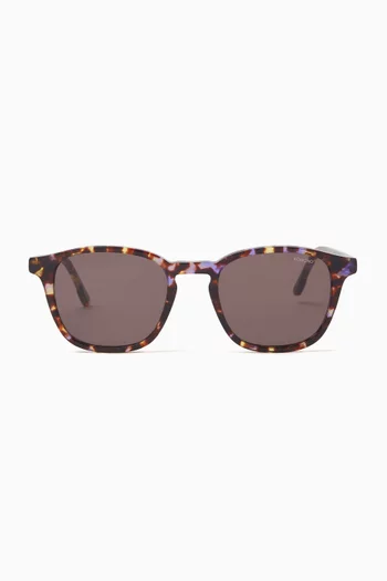Marlon D-frame Sunglasses in Acetate