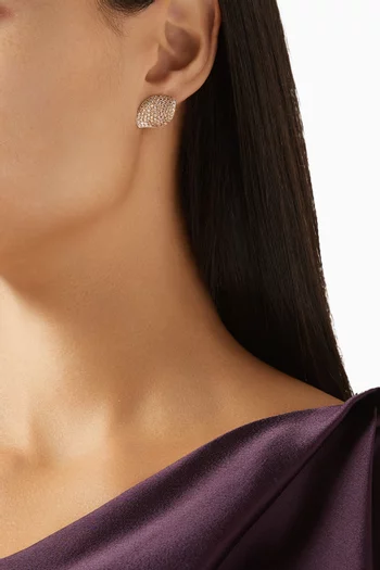 Aleluia Diamond Earrings in 18kt Rose Gold