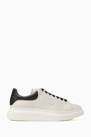 Oversized Sneakers in Leather