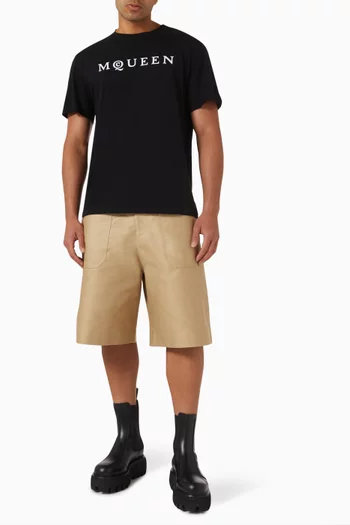 Logo T-shirt in Cotton Jersey