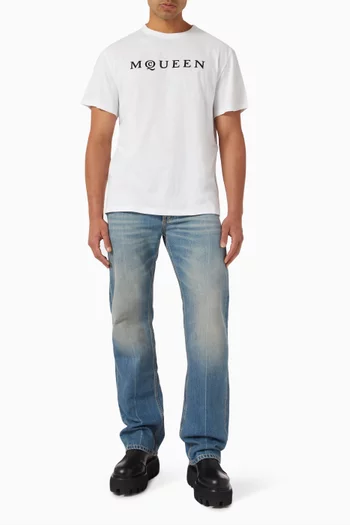 Logo T-shirt in Cotton Jersey