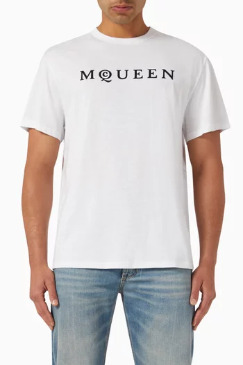 Logo T-shirt in Cotton Jersey