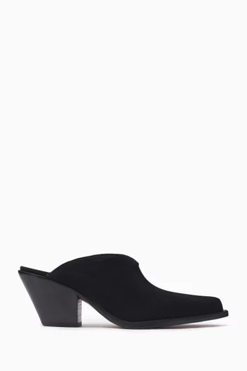 Maya 60 Mules in Suede