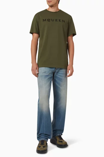 Logo-print T-shirt in Cotton