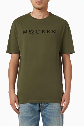 Logo-print T-shirt in Cotton