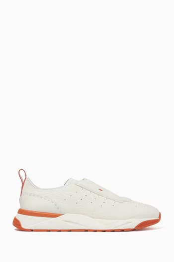 Low-top Sneakers in Leather