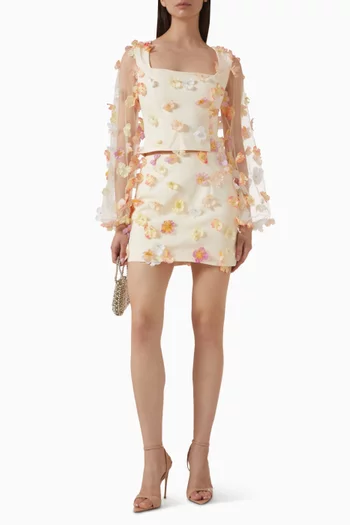 Livia Top & Skirt Set