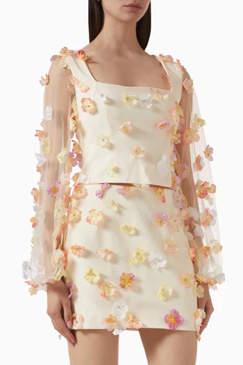 Livia Top & Skirt Set