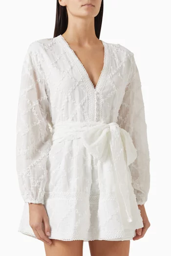 Iris Belted Mini Dress