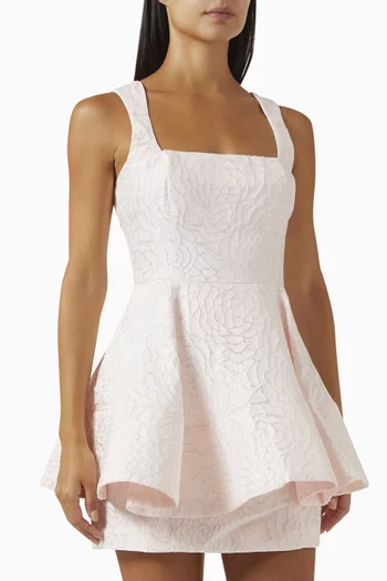 Deanna Mini Peplum Dress