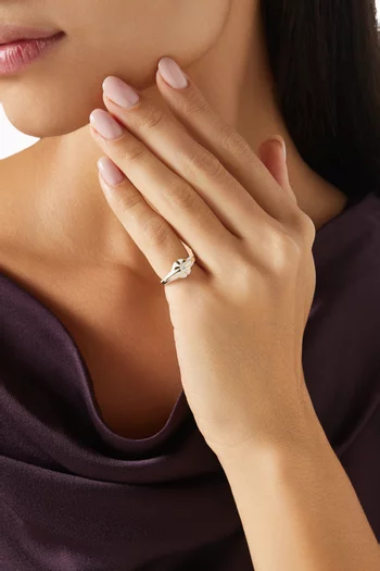 Baby Lila Diamond Ring in 18kt Yellow Gold