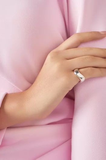 The Ivalo Ring in 925 Sterling Silver