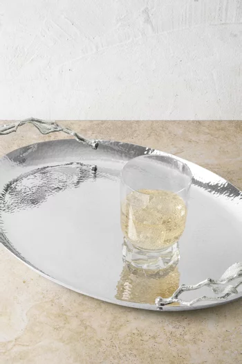 Pomegranate Oval Tray
