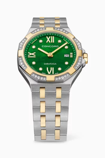 Saratoga Diamond Quartz Watch