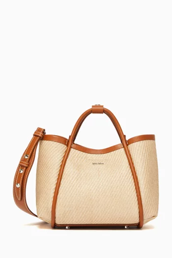 XS Marine Bag in Faux Raffia