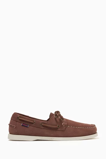 Portland Boat Shoes in Suede