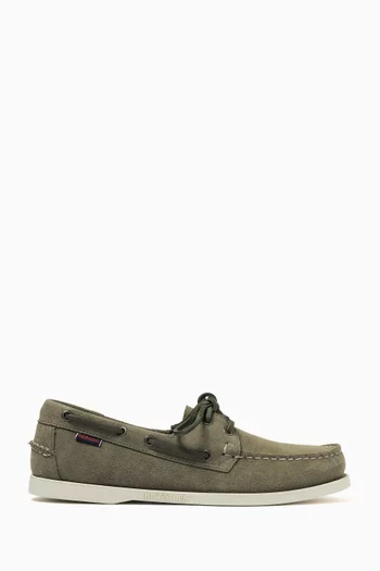 Portland Boat Shoes in Suede