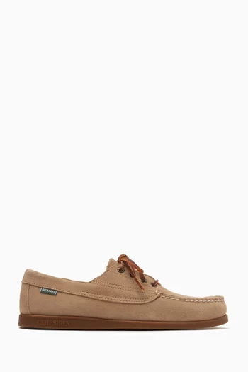 Askook Boat Shoes in Suede