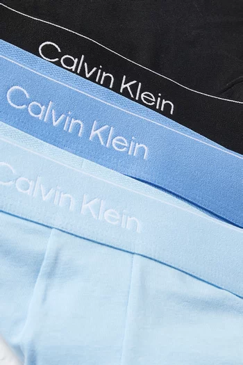 Icon Boxer Briefs in Stretch Cotton, Set of 3