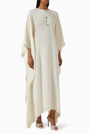 Carthage Kaftan in Crepe