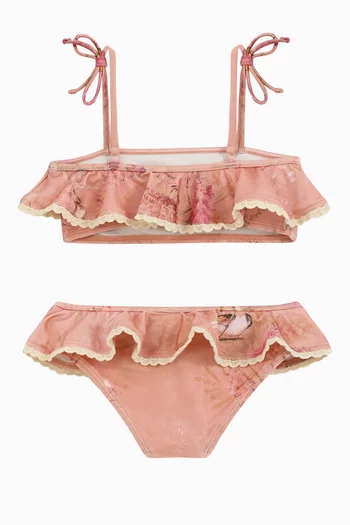 Cascadian Frilled Bikini Set