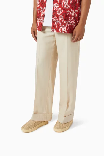 Cruiser Loafers in Raffia
